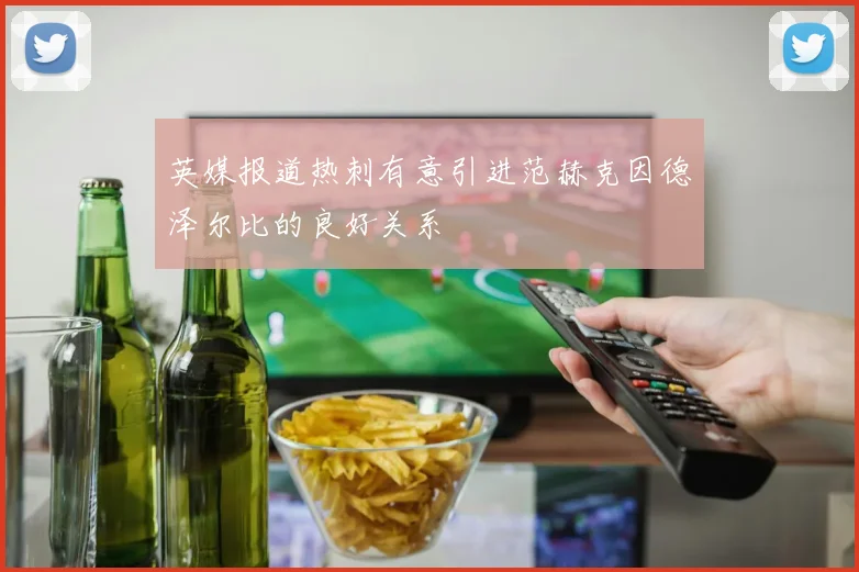 英媒报道热刺有意引进范赫克因德泽尔比的良好关系